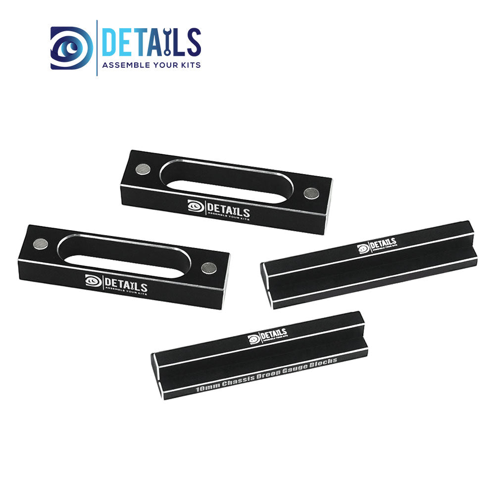 RC On Road Car Ride Height Gauge 10mm 4pcs