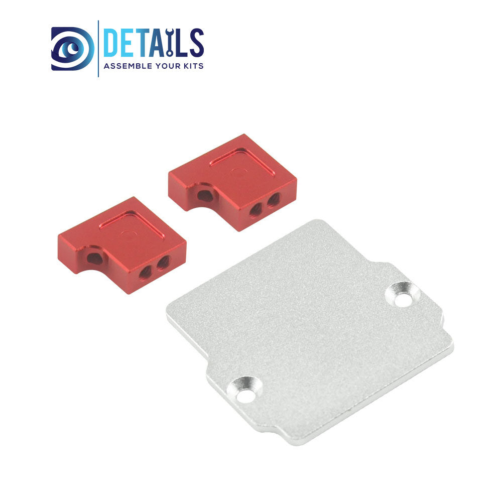 Hobby Details Aluminum Reciver ESC Servo Mount Seat  forARRMA 1/18 MOJAVE GRANITE GROM Upgrade Parts