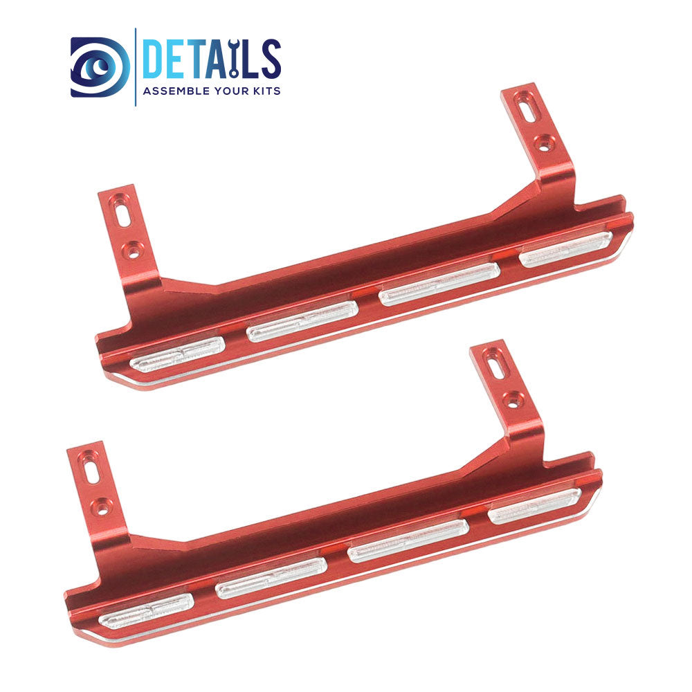 Aluminum Left&amp;Right Floor Pans Set for FMS 1/10 FCX10 K5 RC cars