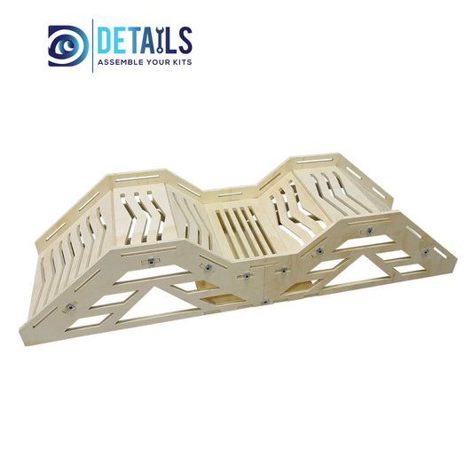 1/10 High Density RC  Crawler Wood Board Tracks 10 layers Hardened Thickness I Style