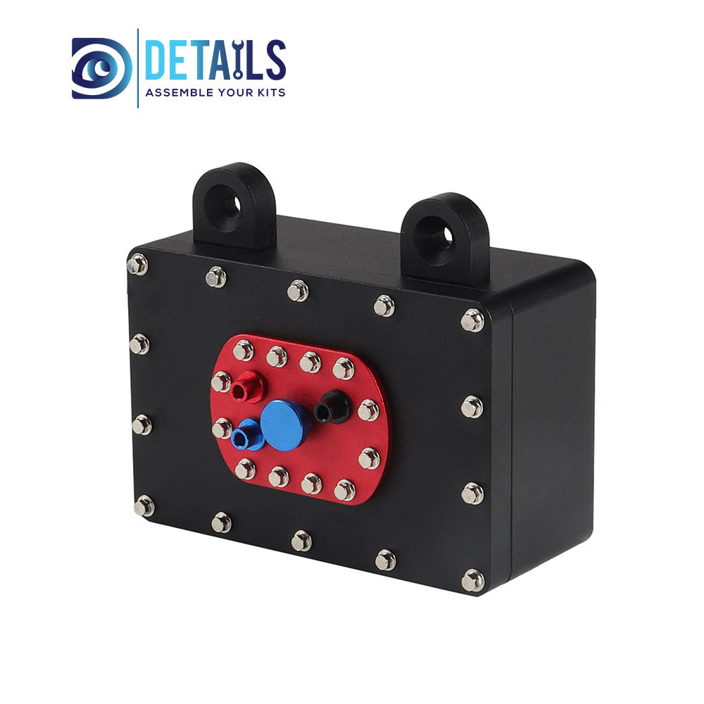 Aluminum CNC Scale Fuel Cell Receiver Box 60*40*26mm
