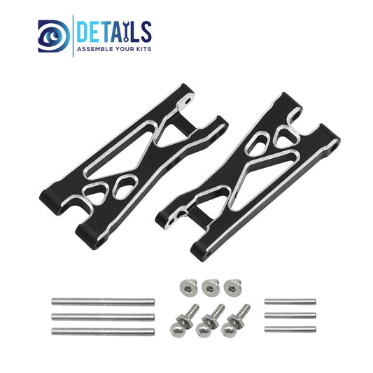 Aluminum Rear Lower Arm Set For Losi 1/24 Micro-B Upgrade Parts 2pcs