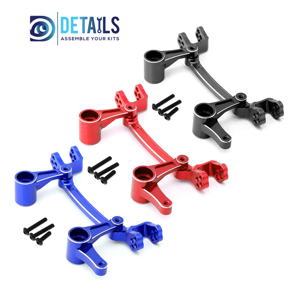 Aluminum Steering Set Steering&amp;Rods Set for Arrma 1/8 Mojave Upgrade Parts