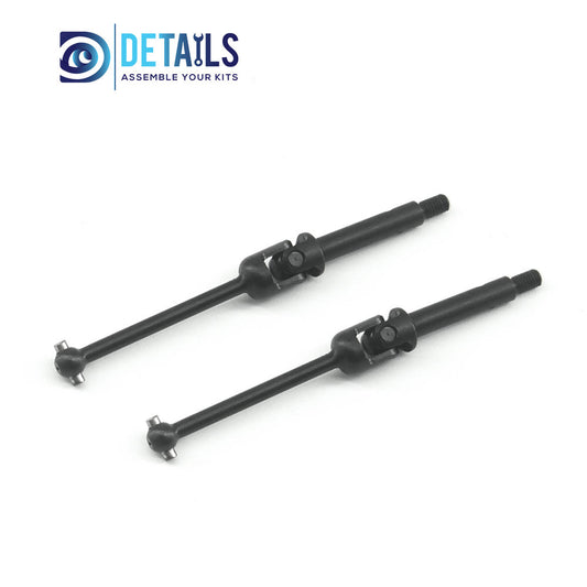 Steel Front Or Rear Universal Driveshaft / CVD For Losi LMT MINI 1/18 4WD Solid Axle Monster 2pcs