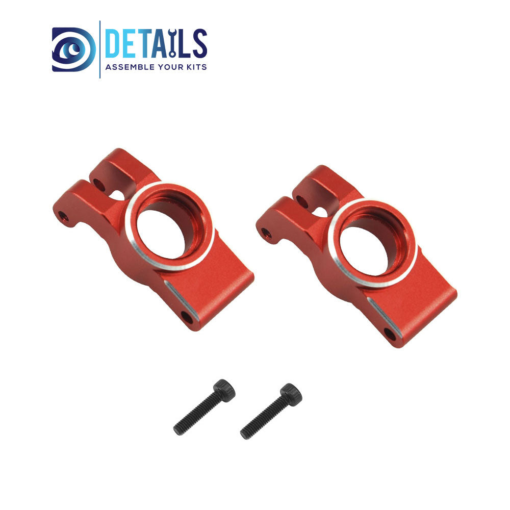 Aluminum Rear Hub/Knuckle Arm For ARRMA 1/18 MOJAVE GRANITE GROM Upgrade Parts 2pcs