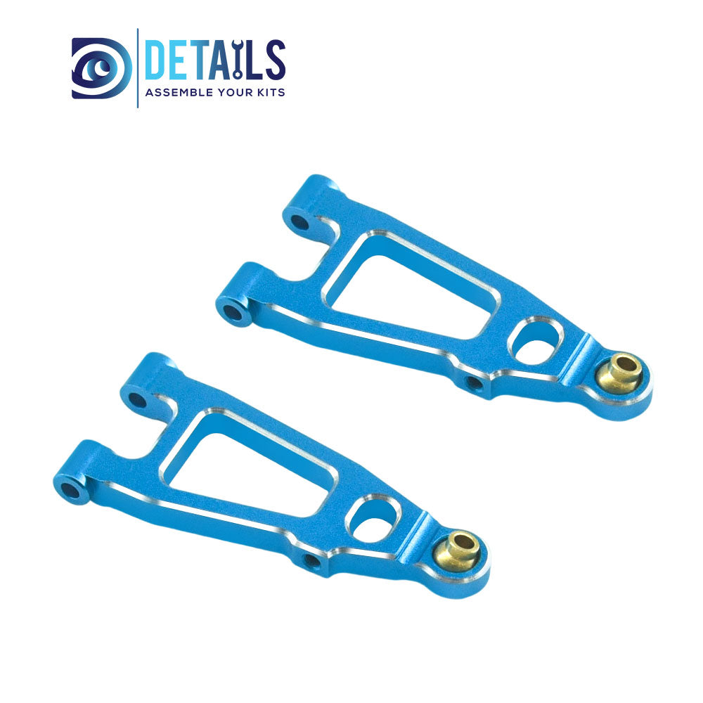 Aluminum Front Lower Arm Set For ARRMA 1/18 MOJAVE Upgrade Parts 2pcs