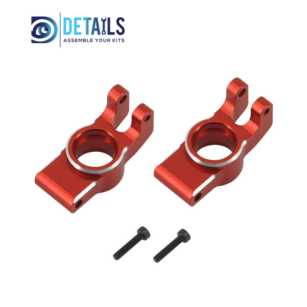 Aluminum Rear Hub/Knuckle Arm For ARRMA 1/18 MOJAVE GRANITE GROM Upgrade Parts 2pcs