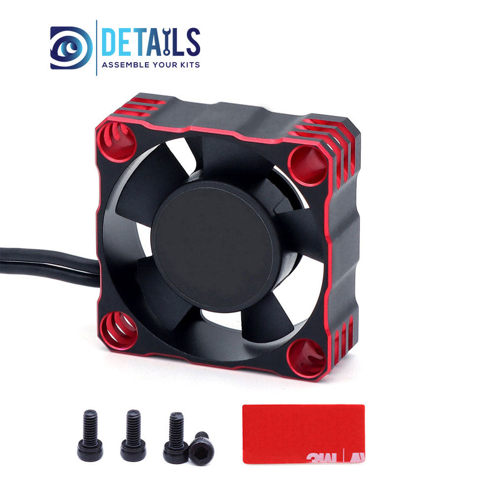 Hobby Details Aluminium 30x30 Fan with 45mm JST Wire 30000RPM
