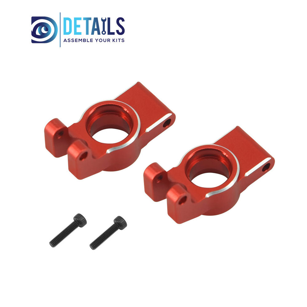 Aluminum Rear Hub/Knuckle Arm For ARRMA 1/18 MOJAVE GRANITE GROM Upgrade Parts 2pcs