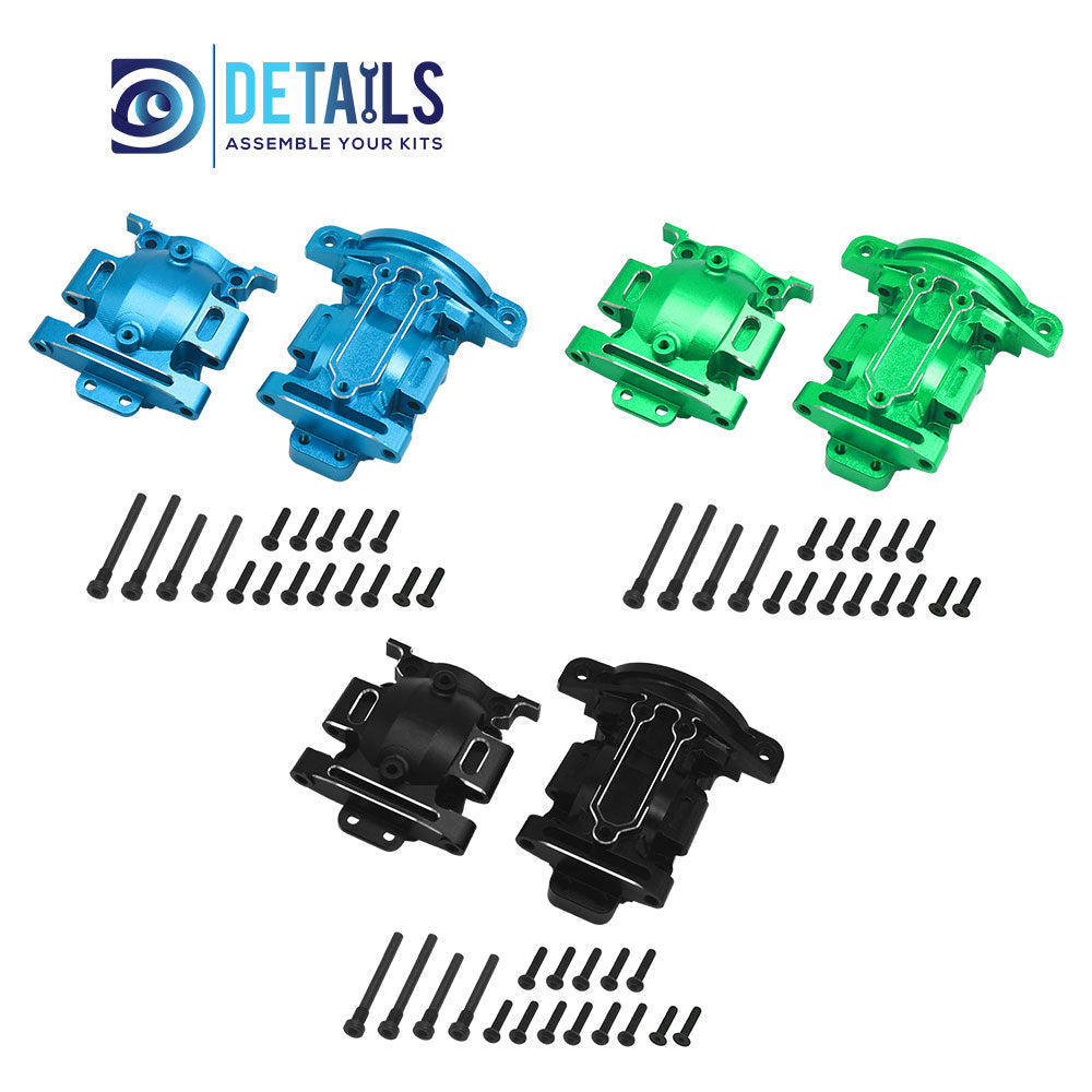 Hobby Details 7075 Aluminum Rear Gear Box For TRX MINI MAXX BL-2s 4WD Brushless Monster Truck 107154-1 Upgrade Parts