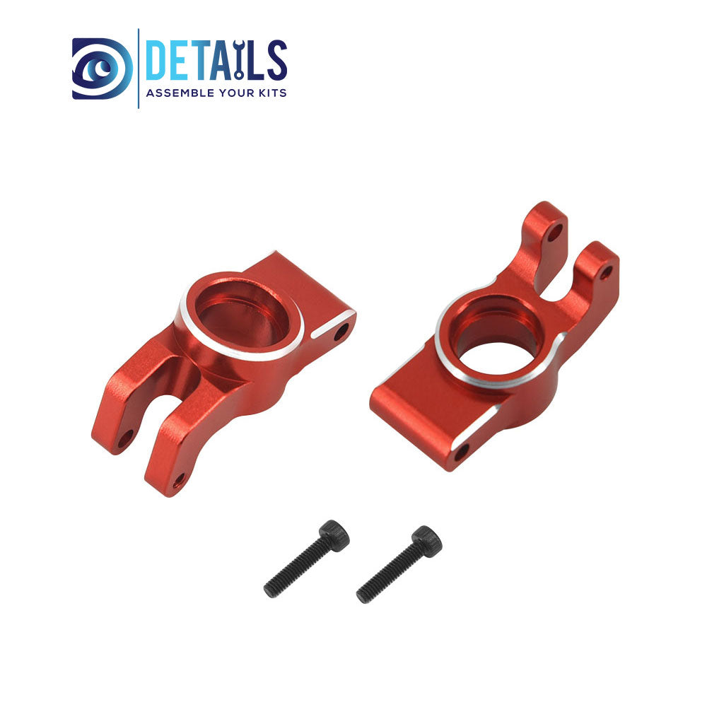 Aluminum Rear Hub/Knuckle Arm For ARRMA 1/18 MOJAVE GRANITE GROM Upgrade Parts 2pcs