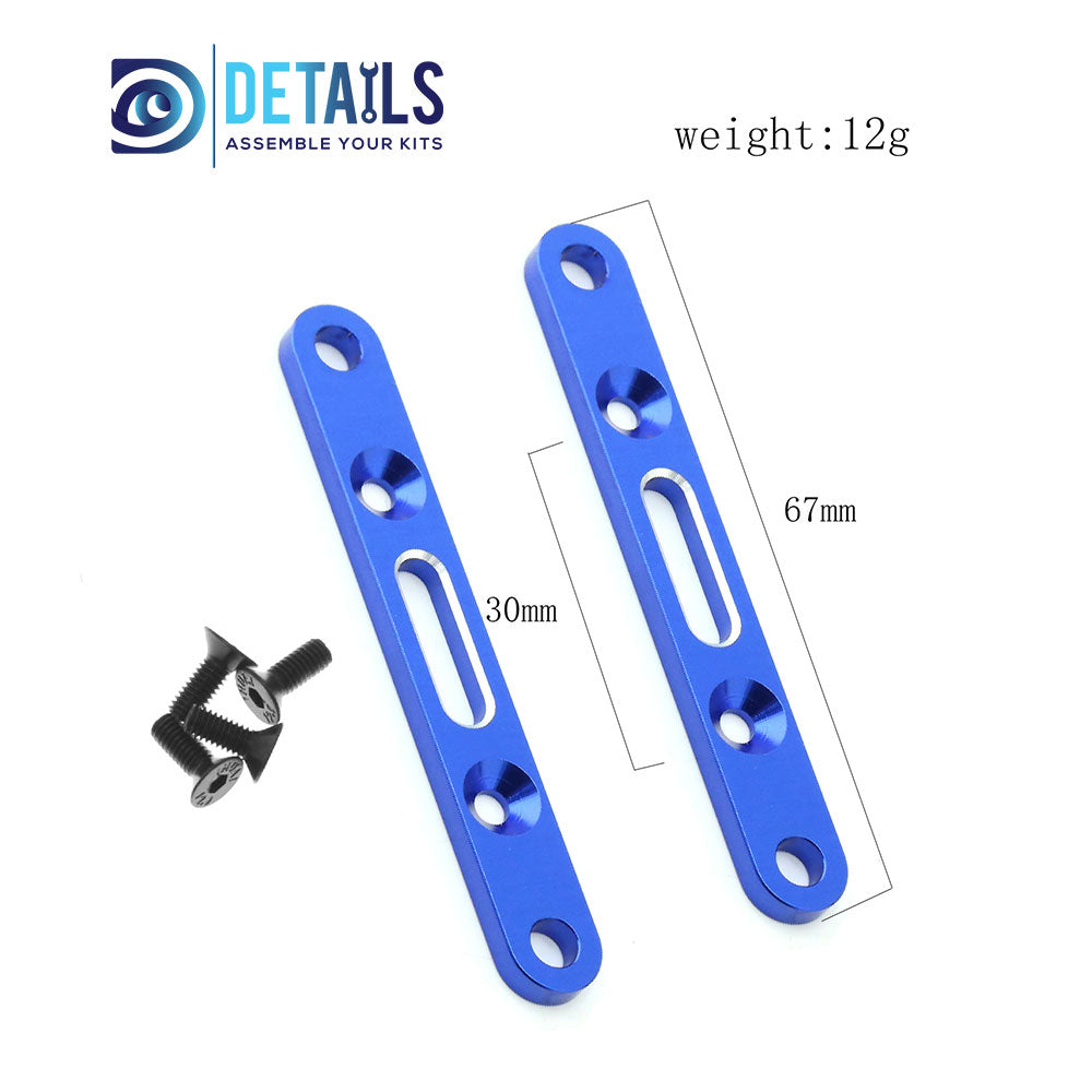 Aluminum Front&amp;Rear Arm Mount for Arrma 1/8 Mojave Upgrade Parts