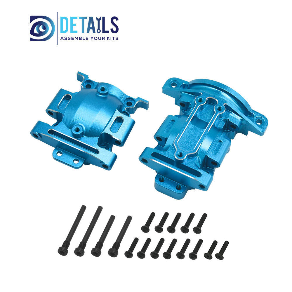 Hobby Details 7075 Aluminum Rear Gear Box For TRX MINI MAXX BL-2s 4WD Brushless Monster Truck 107154-1 Upgrade Parts