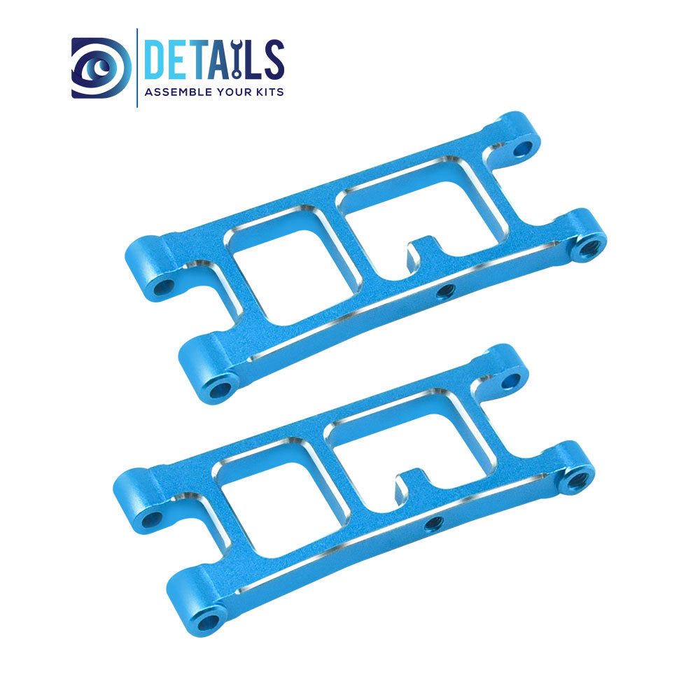 Aluminum Rear Lower Arm Set For ARRMA 1/18 MOJAVE Upgrade Parts 2pcs