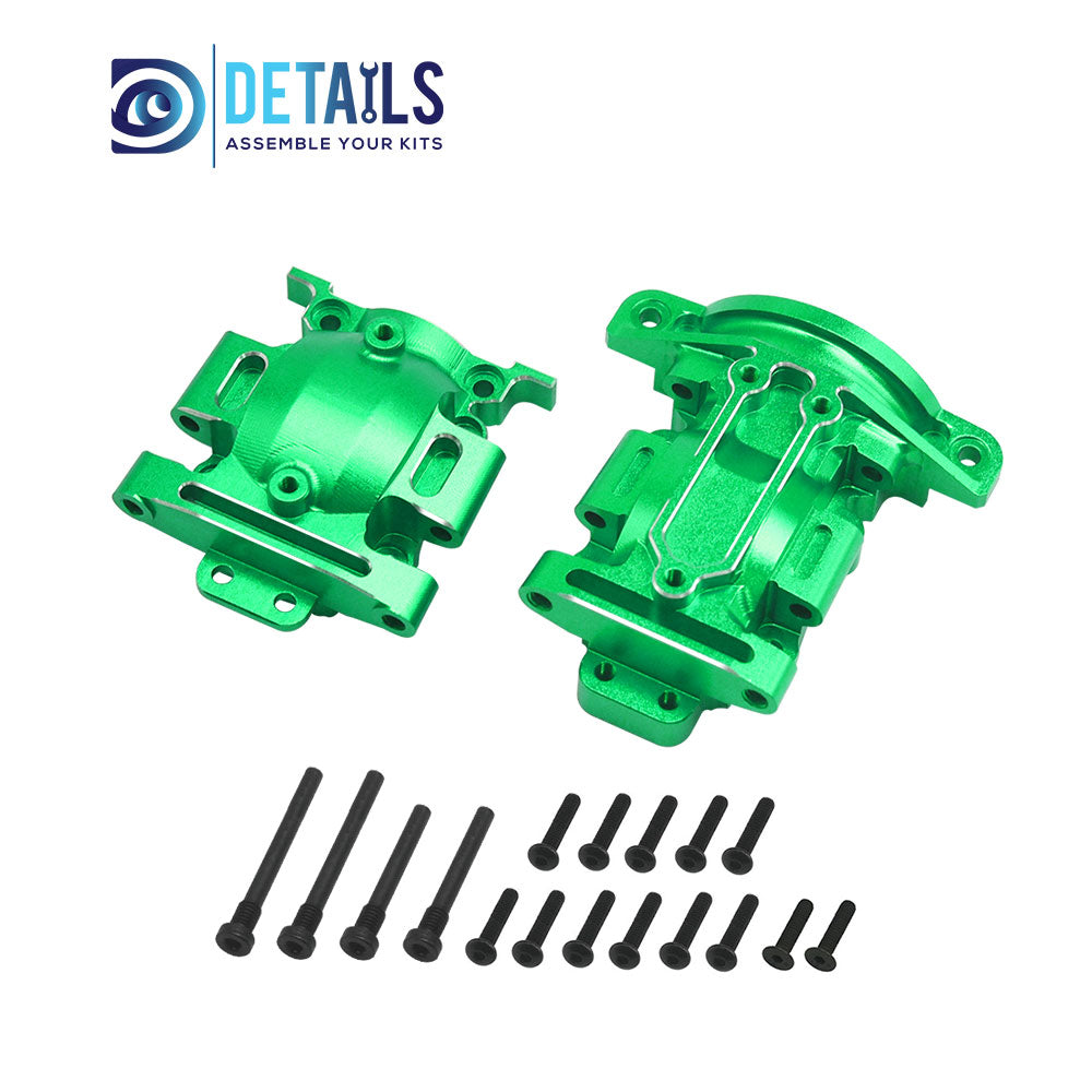 Hobby Details 7075 Aluminum Rear Gear Box For TRX MINI MAXX BL-2s 4WD Brushless Monster Truck 107154-1 Upgrade Parts