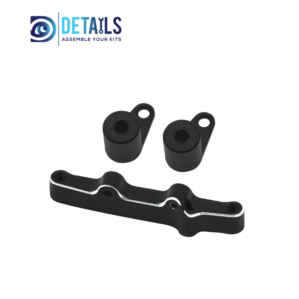 Aluminum Steering Set Steering Rods Set For Losi 1/24 Micro-B Upgrade Parts 3pcs
