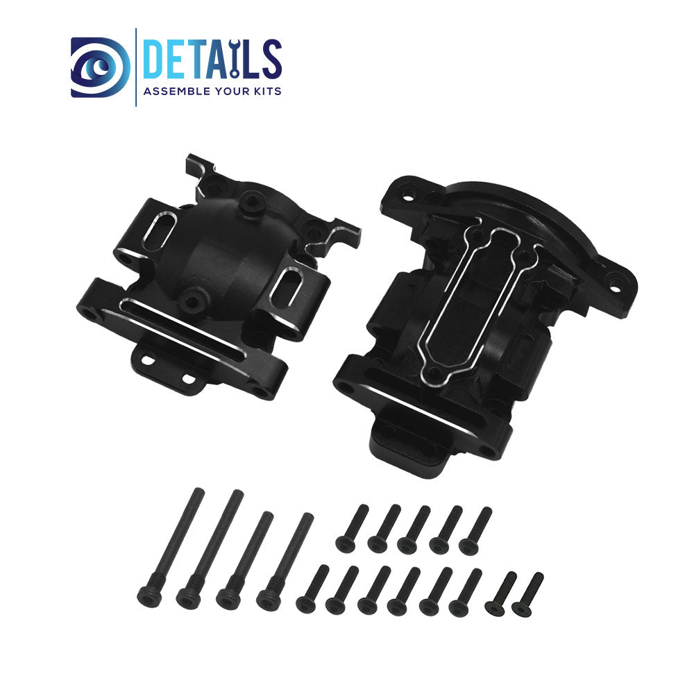 Hobby Details 7075 Aluminum Rear Gear Box For TRX MINI MAXX BL-2s 4WD Brushless Monster Truck 107154-1 Upgrade Parts