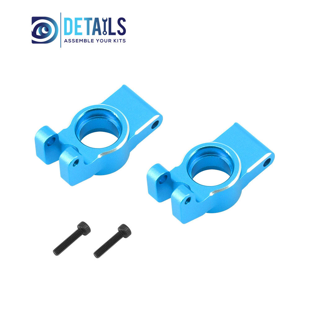 Aluminum Rear Hub/Knuckle Arm For ARRMA 1/18 MOJAVE GRANITE GROM Upgrade Parts 2pcs