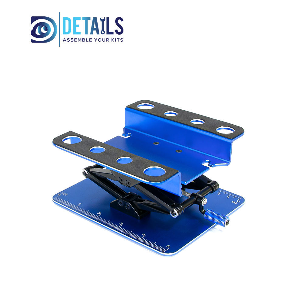 Aluminum 1/8 1/10 1/16 Adjustable RC Car Stand For Rc Car Repair Assembly Display 60-140mm