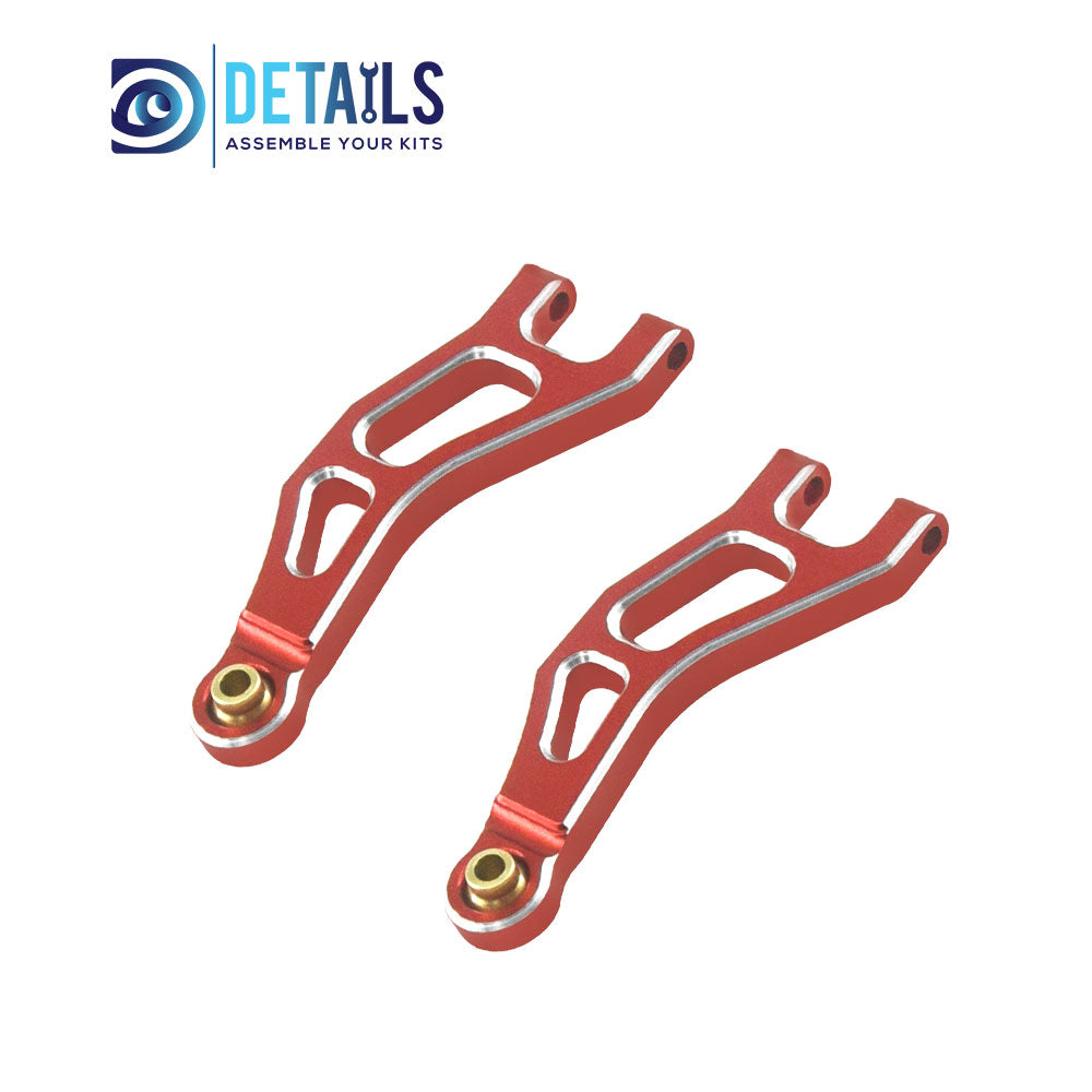 Aluminum Front Upper Arm Set For ARRMA 1/18 MOJAVE Upgrade Parts 2pcs