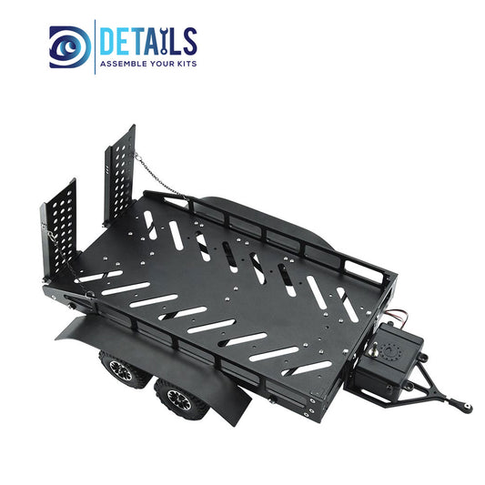 Hobby Details Quality 1/16 1/18 Trailer with LED Lights