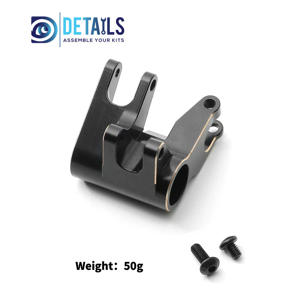 Brass Front Axle Rods Mount for SCX10 PRO (Golden Black)