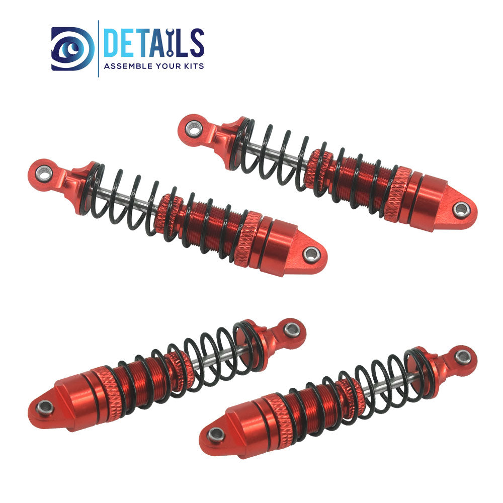 Hobby Details Aluminum Front&Rear Shocks Set For ARRMA 1/18 MOJAVE GRANITE GROM Upgrade Parts