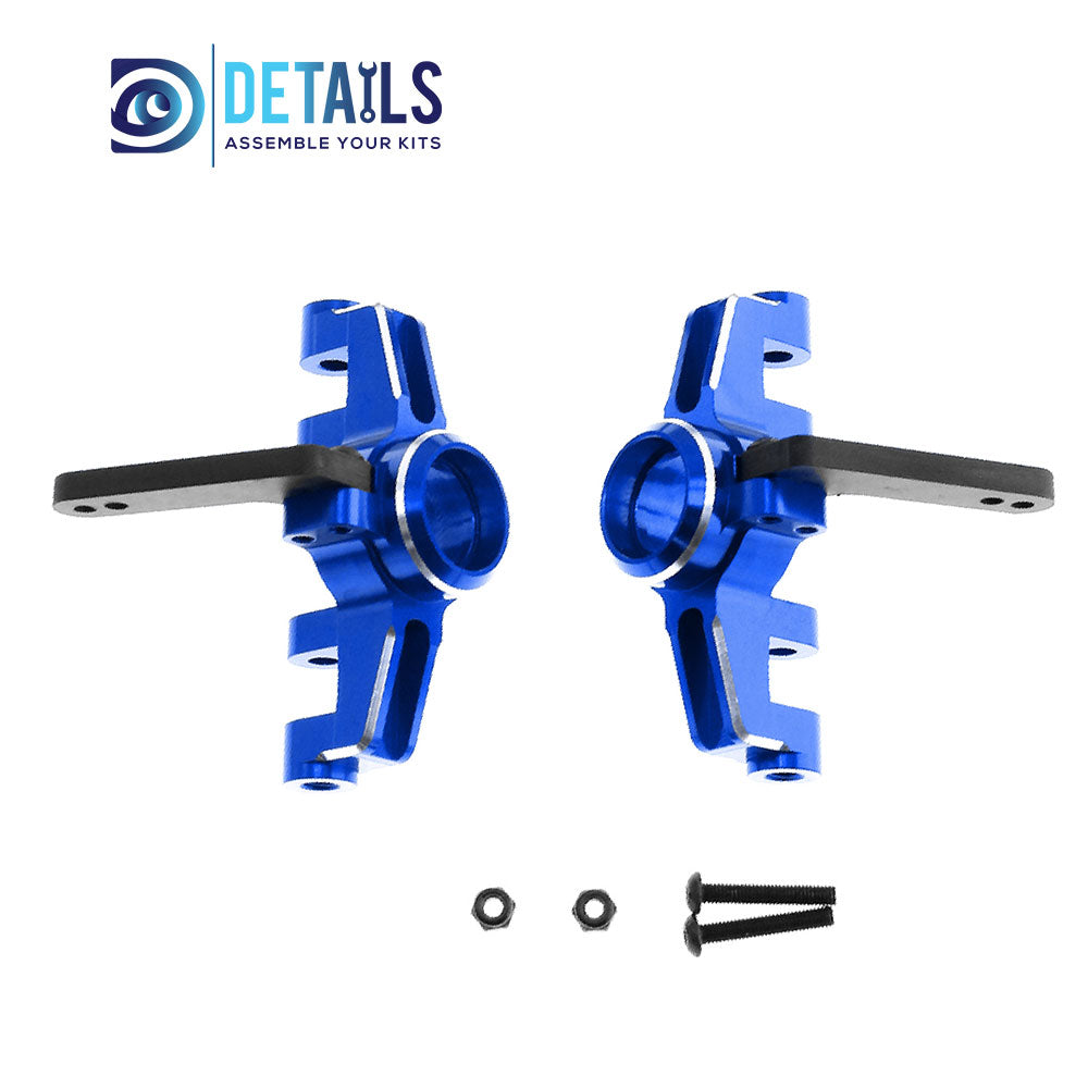 Aluminum and Carbon fiber Front Steering Knuckles for Arrma 1/8 Mojave/1:10 4x4 Kraton Upgrade Parts