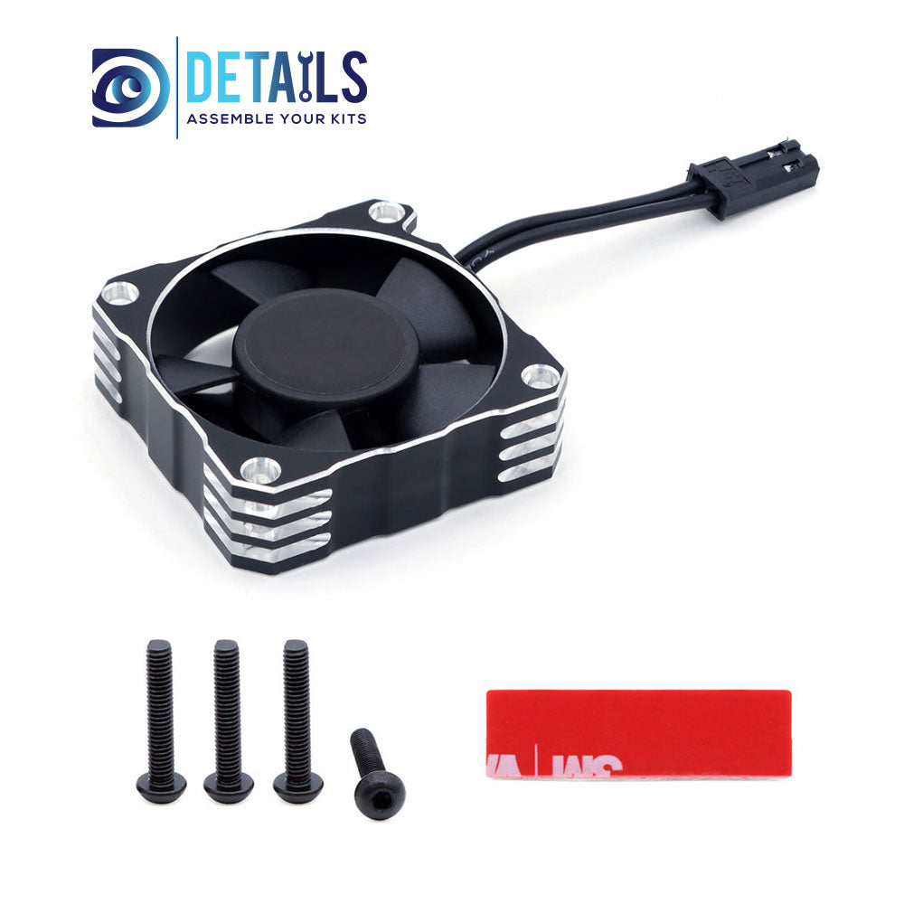 Hobby Details Aluminium 35x35 Fan with 45mm JST Wire 21000RPM