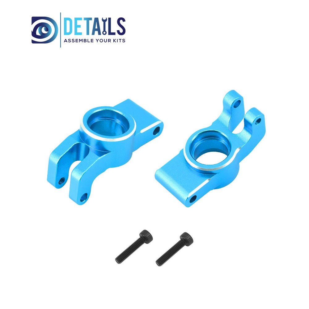 Aluminum Rear Hub/Knuckle Arm For ARRMA 1/18 MOJAVE GRANITE GROM Upgrade Parts 2pcs
