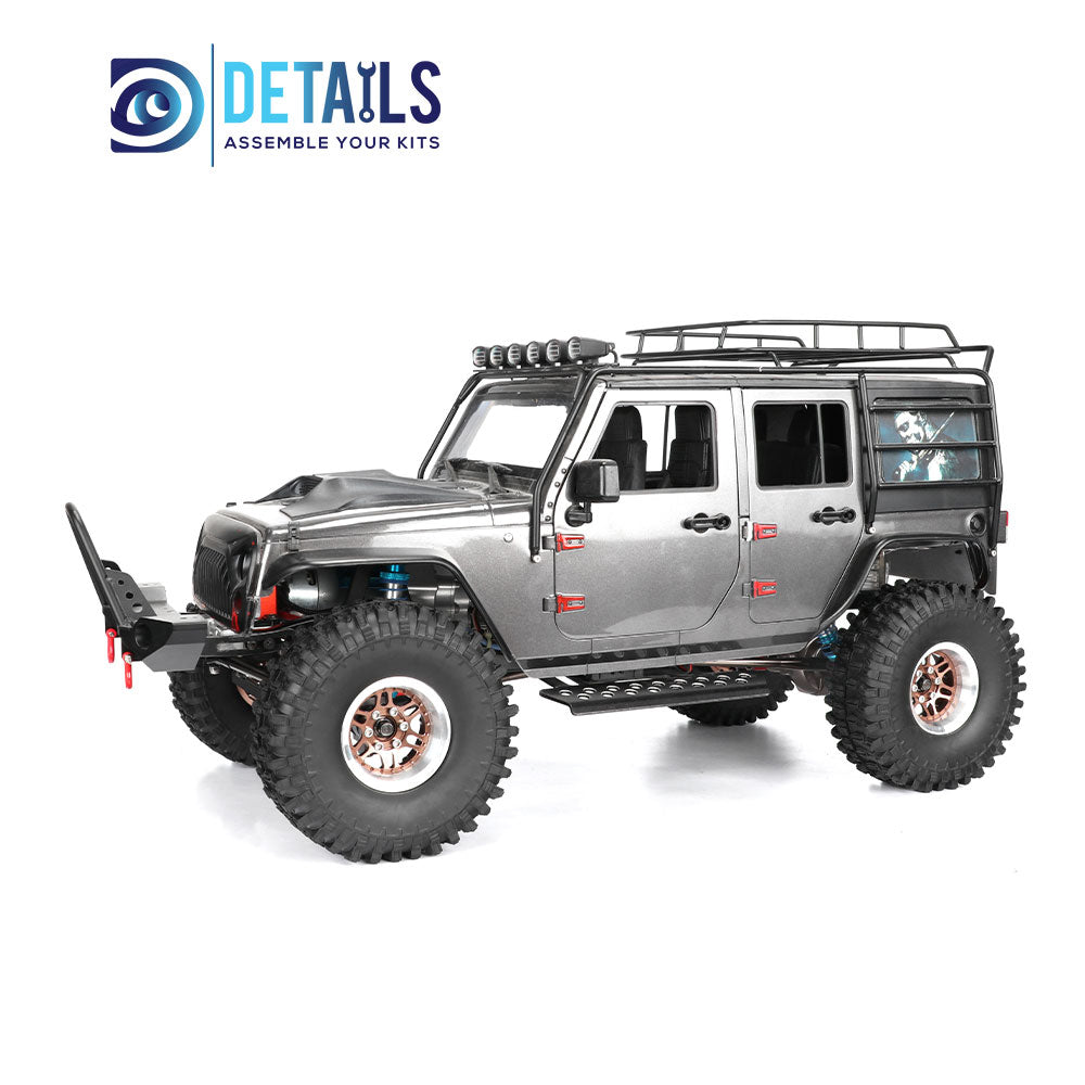 Offset -10mm Aluminum 1.9" Beadlock Wheel Rim for 1/10 RC Crawler SCX10 Pro TRX4 VS4-10 Gen8 TRX6 CAPRA 4pcs/set B