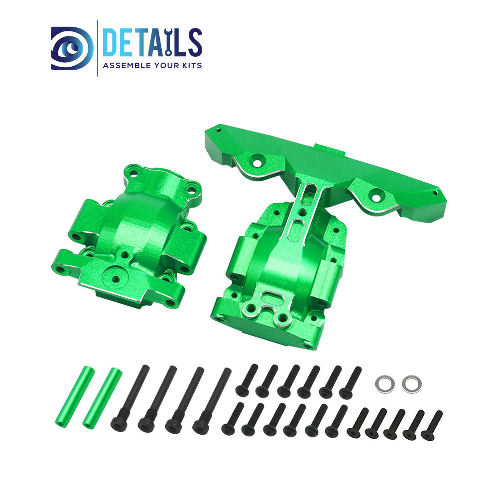 Hobby Details 7075 Aluminum Front Gear Box For TRX MINI MAXX BL-2s 4WD Brushless Monster Truck 107154-1 Upgrade Parts