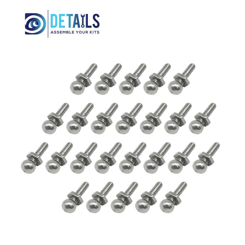 Button Head Screw set 25pcs