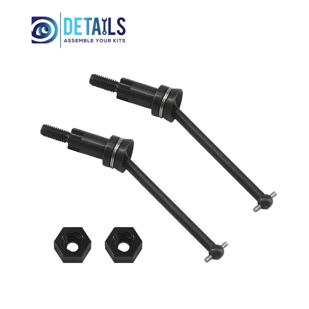 Metal Front Drive Shaft CVD For ARRMA 1/18 MOJAVE Upgrade Parts 2pcs