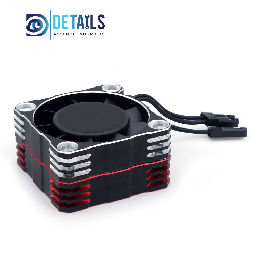Hobby Details Aluminium 40x40 Fan with 45mm JST Wire 16000RPM
