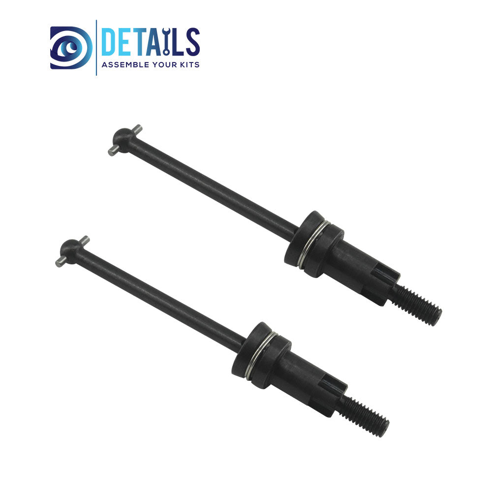 Metal Front Drive Shaft CVD For ARRMA 1/18 MOJAVE Upgrade Parts 2pcs