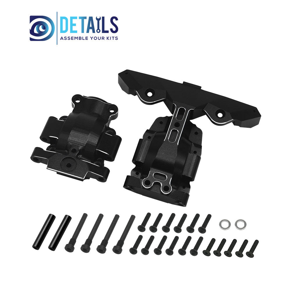 Hobby Details 7075 Aluminum Front Gear Box For TRX MINI MAXX BL-2s 4WD Brushless Monster Truck 107154-1 Upgrade Parts