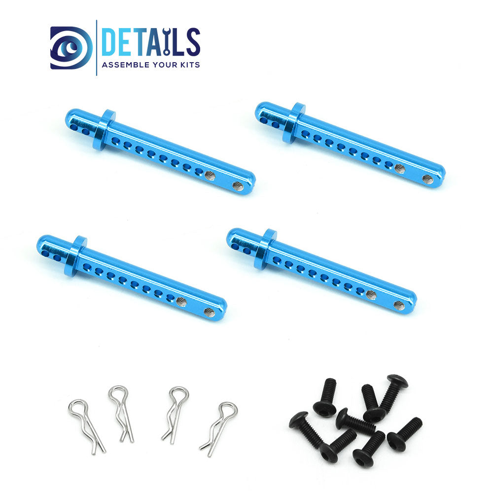 Aluminum Body Mount set  For Tamiya 1/10 TT01
