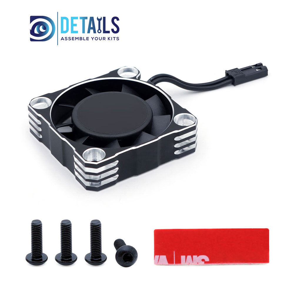 Hobby Details Aluminium 40x40 Fan with 45mm JST Wire 16000RPM