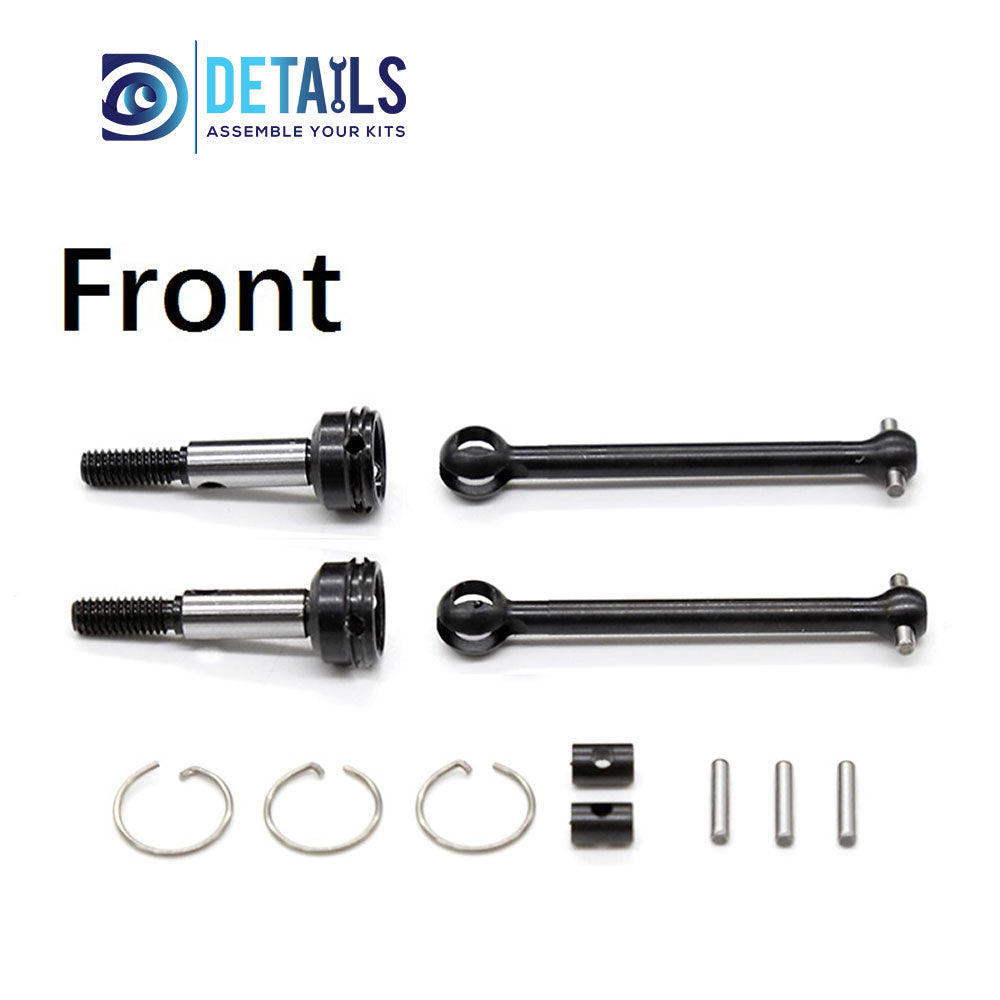 Front & Rear Drive Shaft CVD 54515 54516 42mm 39mm for Tamiya XV-01 TC-01 XV01 TC01 1/10 RC Car Upgrades Parts