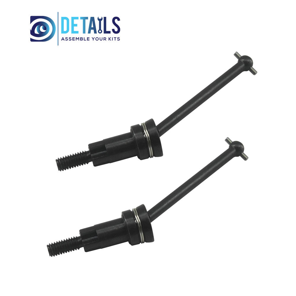 Metal Front Drive Shaft CVD For ARRMA 1/18 MOJAVE Upgrade Parts 2pcs