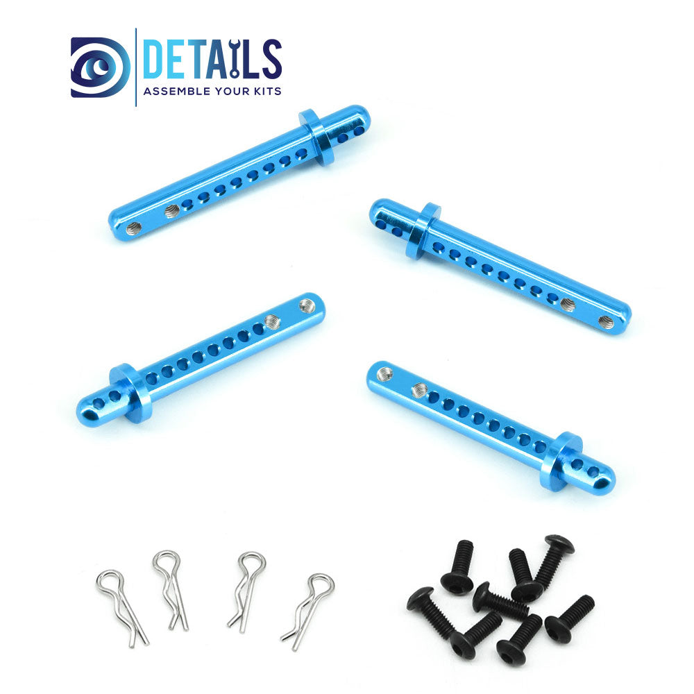 Aluminum Body Mount set  For Tamiya 1/10 TT01