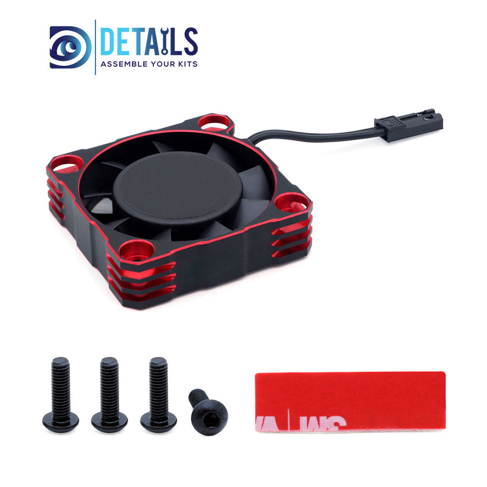Hobby Details Aluminium 40x40 Fan with 45mm JST Wire 16000RPM
