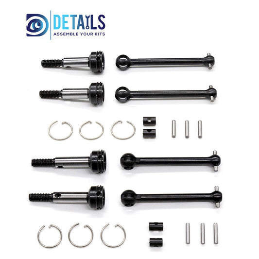 Front & Rear Drive Shaft CVD 54515 54516 42mm 39mm for Tamiya XV-01 TC-01 XV01 TC01 1/10 RC Car Upgrades Parts