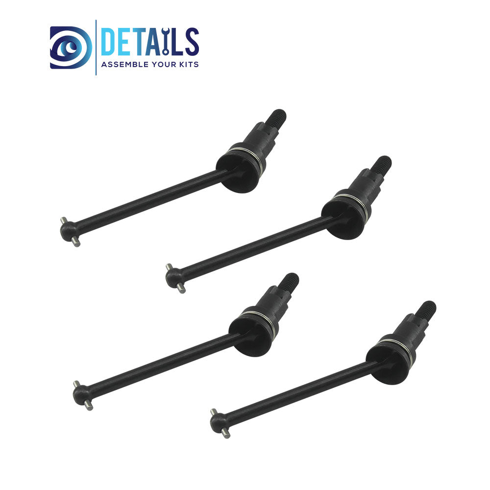 Metal Front&Rear Drive Shaft CVD For ARRMA 1/18 MOJAVE Upgrade Parts 4pcs