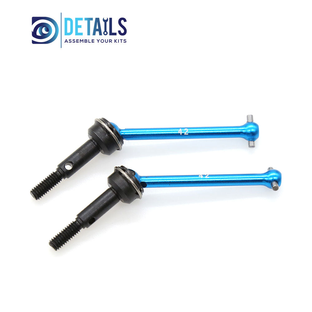 Front Drive Shaft CVD 54515 54516 42mm for Tamiya XV-01 TC-01 XV01 TC01 1/10 RC Car Upgrades Parts