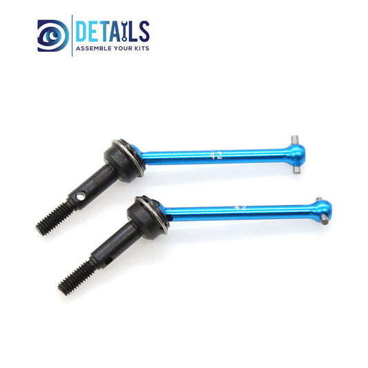 Front Drive Shaft CVD 54515 54516 42mm for Tamiya XV-01 TC-01 XV01 TC01 1/10 RC Car Upgrades Parts