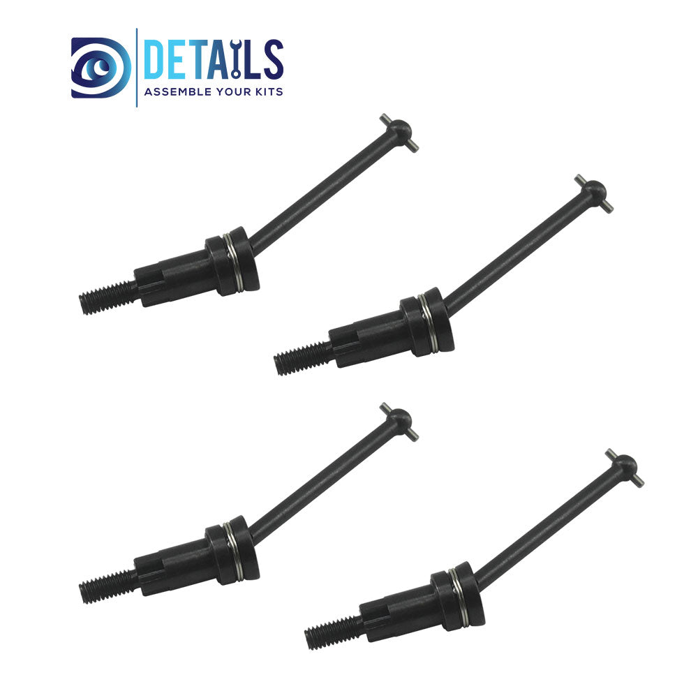 Metal Front&Rear Drive Shaft CVD For ARRMA 1/18 MOJAVE Upgrade Parts 4pcs