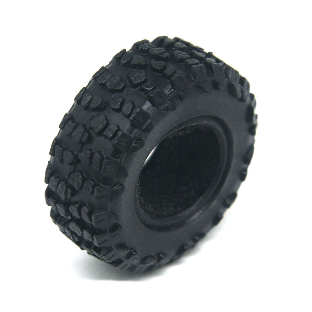 Hobby Details 0.7‘’ Wheel Tire with Foam for SCX30 Cars Upgrade Parts 4pcs/set