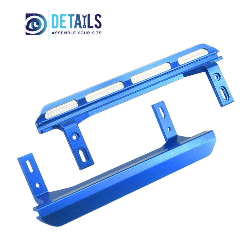Aluminum Left&amp;Right Floor Pans Set for FMS 1/10 FCX10 K5 RC cars
